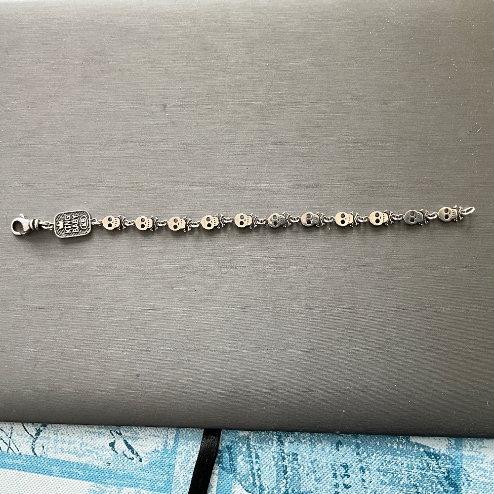King Baby skull bracelet